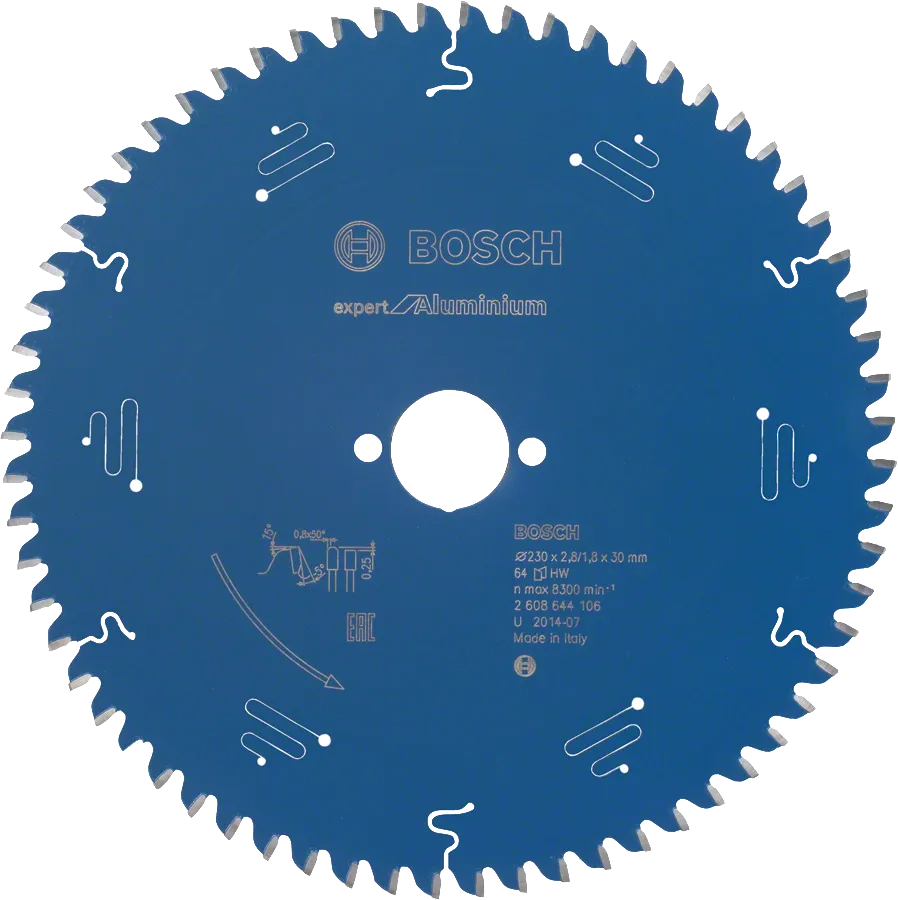 Bosch Expert for Aluminium circular saw blade 230mm.