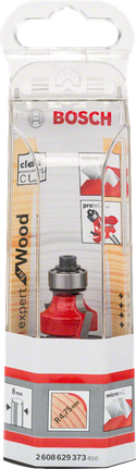 Bosch Expert for Wood router bit for precise edge shaping.