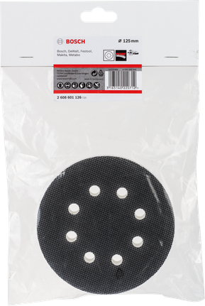 Bosch 125 mm sanding mesh disc.