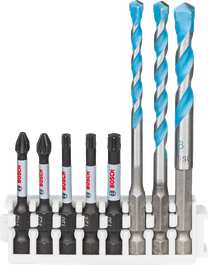 Pick and Click MultiConstruction Drill and Impact Control Screwdriver Bit Pack