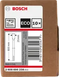 Bosch SDS-max chisel 600mm for hammers, 10-pack.
