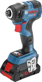 Bosch GDR 18V-200 C cordless impact driver, 200 Nm torque.