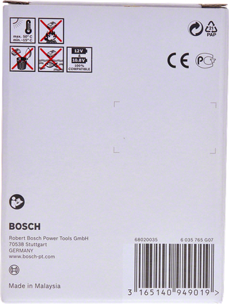 Bosch GBA 12V 4,0Ah battery packaging.