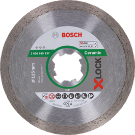 Bosch X-LOCK Standard for Ceramic diamond cutting disc 115mm.