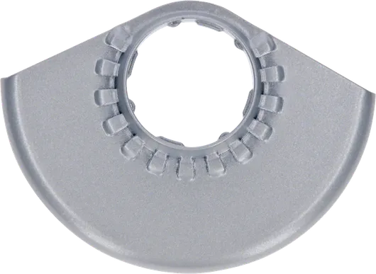 Bosch protective guard for angle grinder accessories.