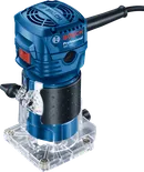 Bosch GKF 550 palm router, 550W compact design.