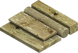 Pressure treated lumber