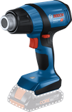 Bosch GHG 18V-50 cordless heat gun with LED indicator.