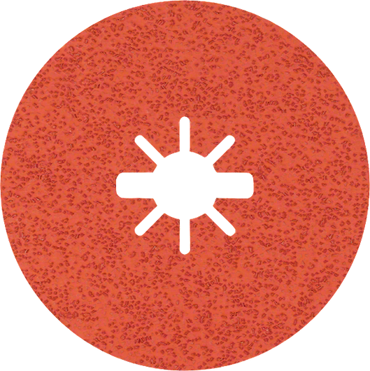 Bosch EXPERT R782 Prisma Ceramic X-LOCK fibre disc 115 mm.