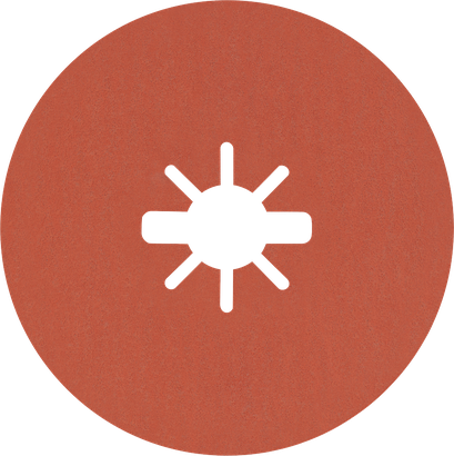 Bosch EXPERT R782 X-LOCK fibre disc 115 mm grit 60.