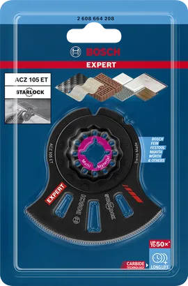 Bosch EXPERT ACZ 105 ET segment saw blade.