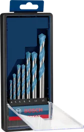 Bosch EXPERT MultiConstruction CYL-9 drill bit set 4–12 mm.