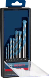 Bosch EXPERT MultiConstruction CYL-9 drill bit set 4–12 mm.