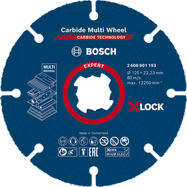 EXPERT Carbide Multi Wheel X-LOCK Cutting Discs