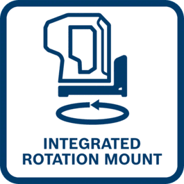 Integrated rotation mount 