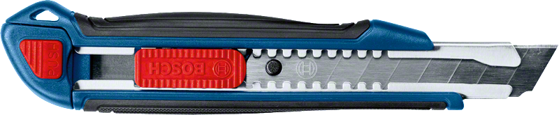 Bosch utility knife with retractable snap-off blade.