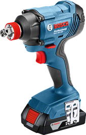 Bosch GDX 180-LI cordless impact driver with battery.