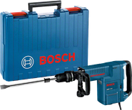 Bosch GSH 11 E demolition hammer with carrying case.