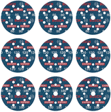 Bosch EXPERT O780 foil sanding disc set 125mm assorted grits.