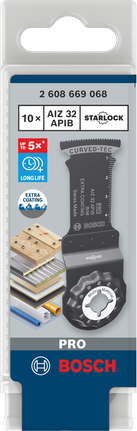 Bosch PRO AIZ 32 APIB plunge cut blade 32×50 mm 10 pcs.