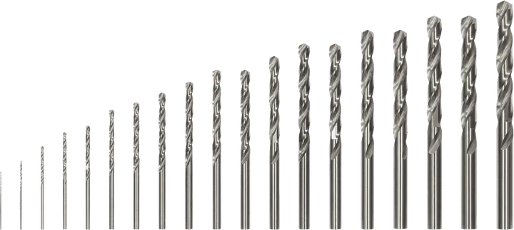 Bosch PRO Metal HSS-G Twist Drill Bit Set, 19 pieces.