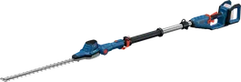 Bosch GHE 18V-50 TP cordless telescopic hedgecutter.