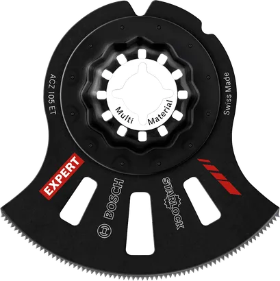Bosch EXPERT ACZ 105 ET multi material carbide saw blade.