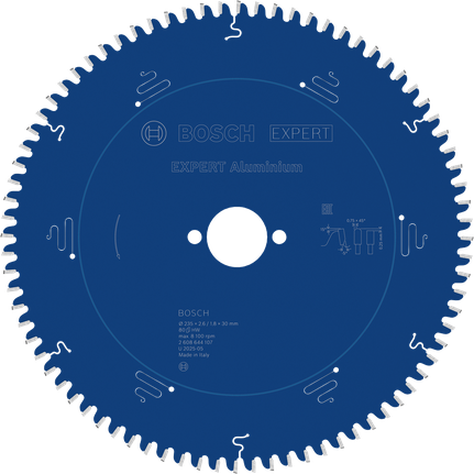 Bosch EXPERT Aluminium Circular Saw Blade 235 mm T80.