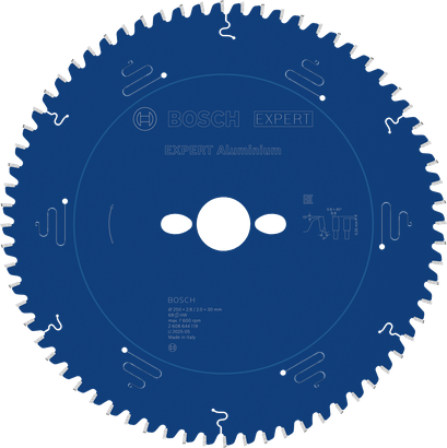 Bosch EXPERT Aluminium circular saw blade 250mm 68 teeth.