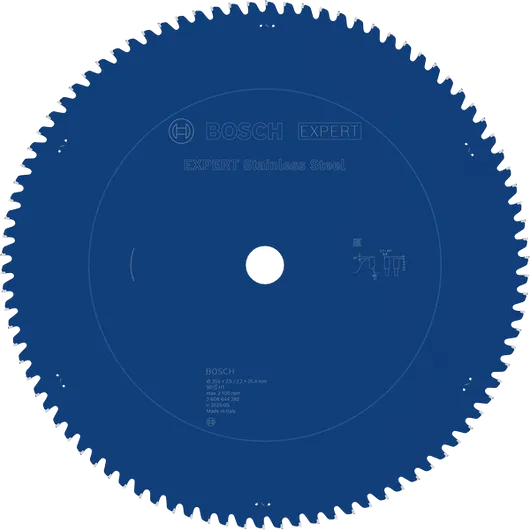 Bosch EXPERT stainless steel circular saw blade, 90 teeth.