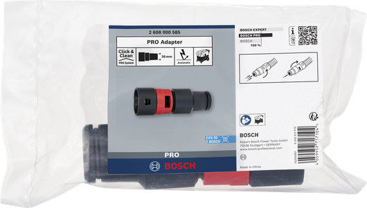 Bosch PRO Adapter 36 mm for vacuum and dust extraction.