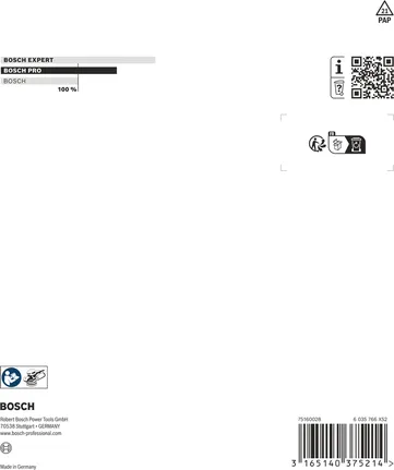 Bosch PRO Sanding Pad medium-hard 150 mm.