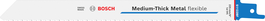 Bosch S 1122 BF blade for medium-thick metal cutting.