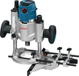 Bosch GOF 1600 CE router with carrying case.