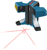 Tile laser emitting red lines.