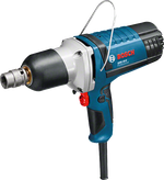 Bosch GDS 18 E impact wrench with 1/2 inch square bit holder.