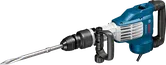 Bosch GSH 11 VC demolition hammer with chisel attachment.