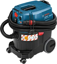جهاز شفط الغبار اللاسلكي Bosch GAS 35 L AFC، حاوية سعة 23 لترًا.