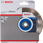 قرص قطع الماس من Bosch للأحجار 125 مم.