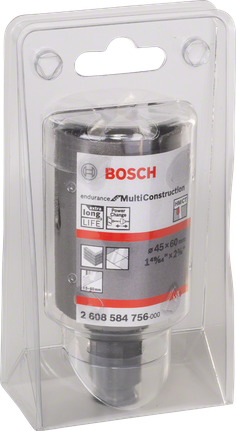 منشار ثقب Bosch Endurance للإنشاءات المتعددة مقاس 1 3/4 بوصة.