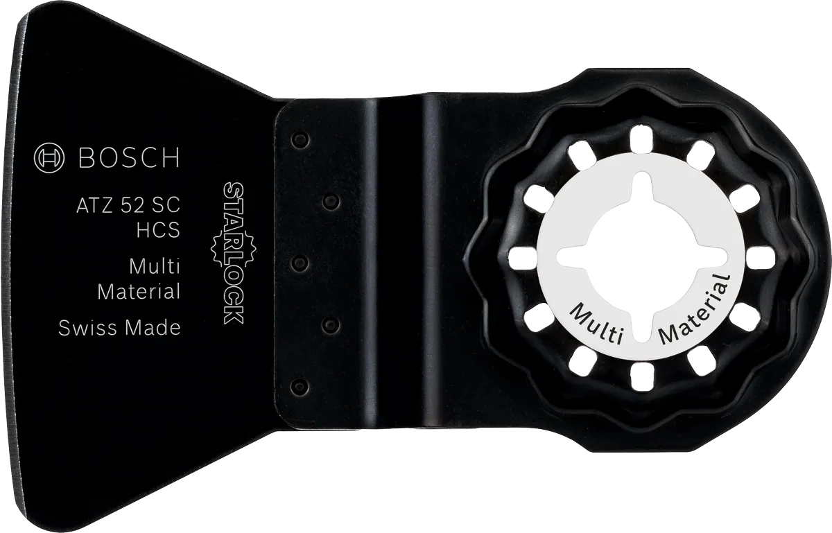 شفرة كاشطة متعددة المواد من طراز Bosch Starlock ATZ 52 SC.