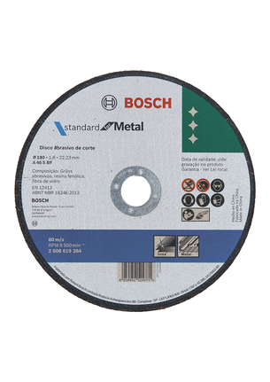 قرص قطع المعادن Bosch SfM 180x1.6mm T41.
