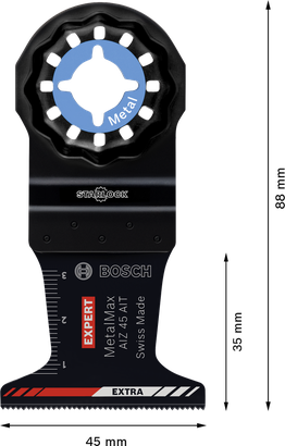 شفرة متعددة الاستخدامات من الكربيد Bosch EXPERT MetalMax AIZ 45 AIT.