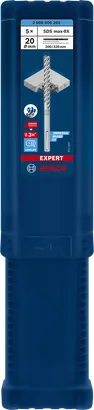 مثقاب مطرقة Bosch EXPERT SDS max-8X مقاس 20×200×320 مم، 5 قطع.