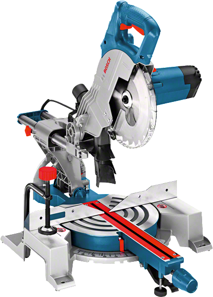 منشار ميتري منزلق Bosch GCM 800 SJ لقطع الزوايا بدقة.