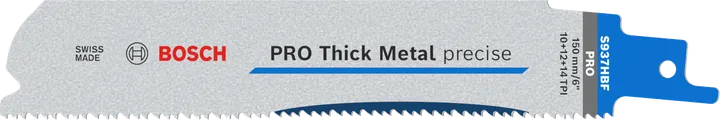 شفرة S937HBF الدقيقة من Bosch PRO Thick Metal بتصميم أسنان 3x3.