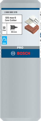 قاطع القلب Bosch SDS max-5 50×80×111 مم.