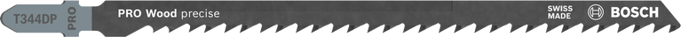 شفرة المنشار الكهربائي Bosch PRO Wood T344DP الدقيقة، مقاس 152 مم.