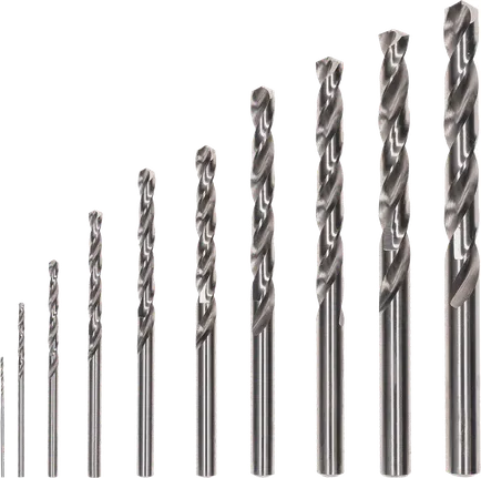 مجموعة رؤوس المثقاب الملتوية Bosch PRO Metal HSS-G، 10 أحجام.