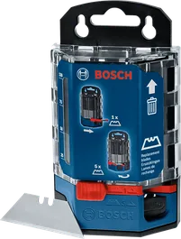 موزع شفرات Bosch مع 50 شفرة بديلة.